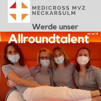 Werde unser Allroundtalent - Medicross MVZ Neckarsulm